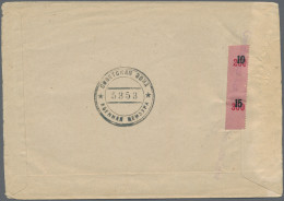Zensurpost: 1945/1948, Partie Von Ca. 107 Briefen Und Karten Mit Alliierter Zens - Other & Unclassified
