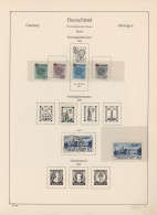 Deutschland Nach 1945: 1945/1959, Postfrisch/ungebrauchter Und Gestempelter Best - Collections