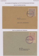 Deutsche Lokalausgaben Ab 1945: 1945, LAUTERBACH, Nichtamtliche Ausgabe 10 Pf. K - Other & Unclassified