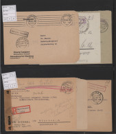 Alliierte Besetzung - Gebühr Bezahlt: 1945/1949, Sammlung Von Ca. 240 Bedarfsbel - Other & Unclassified