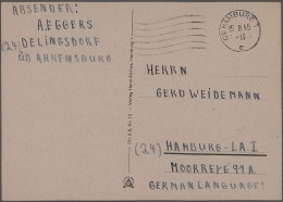 Alliierte Besetzung - Behelfsausgaben: Britische Zone: 1945/1946, Notausgaben RP - Sonstige & Ohne Zuordnung