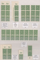 Alliierte Besetzung - Gemeinschaftsausgaben: 1946/1948, Ziffern- Und Arbeiter-Se - Otros & Sin Clasificación