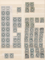 Sowjetische Zone - Ost-Sachsen: 1945/1946, Ziffernserie, Reichhaltiger, Fast Nur - Other & Unclassified