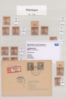 Sowjetische Zone - Thüringen: 1945/1946, Freimarken, Postfrische Sammlung Von Ca - Sonstige & Ohne Zuordnung