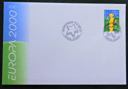 Åland FDC Europa CEPT 2000, Tower Of The Stars, MiNo 175 - Aland