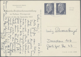 DDR - Privatganzsachen: 1963/1984, Privatganzsachenkarte 5+5 Pfg. Ulbricht (PP12 - Sonstige & Ohne Zuordnung