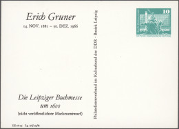 DDR - Privatganzsachen: 1975/1982, Privatganzsachenkarte 10 Pfg. Große Bauwerke - Sonstige & Ohne Zuordnung