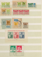 Bundesrepublik Und Berlin: 1948/1983, Postfrischer Und Gestempelter Posten In Zw - Colecciones