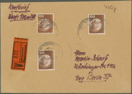 Berlin: 1961/1991, Vielseitige Partie Von Ca. 165 Briefen Und Karten, Alle Mit B - Brieven En Documenten