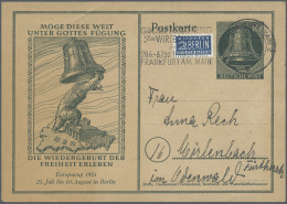 Berlin - Ganzsachen: 1951/1952: 27 Ganzsachenkarten "Freiheitsglocke", Dabei 19 - Other & Unclassified