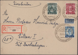 Französische Zone: 1945/1949, Schöne Sammlung Im Lindner-Dualalbum, Postfrisch A - Sonstige & Ohne Zuordnung
