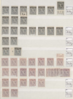 Bizone: 1945/1946, AM-Post, Postfrische Sammlung Der Ausgaben Deutscher Druck Vo - Otros & Sin Clasificación