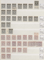 Bizone: 1945/1946, AM-Post, Postfrische Sammlung Der Ausgaben Deutscher Druck Vo - Sonstige & Ohne Zuordnung