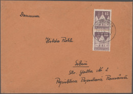 Bizone: 1948/1951, BAUTEN, Vielseitige Sammlung Von Ca. 134 Briefen Und Karten M - Sonstige & Ohne Zuordnung