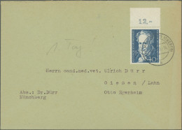 Bundesrepublik Deutschland: 1952/1961, Partie Von 61 Briefen/Karten Mit Sonderma - Sammlungen