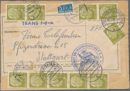 Bundesrepublik Deutschland: 1954, HEUSS I, Umfangreiche Sammlung Mit Ca. 350 Bel - Verzamelingen