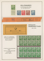 Bundesrepublik Deutschland: 1960, Heuss-Lumogen Und Heuss-Medaillon, Spezialsamm - Sammlungen