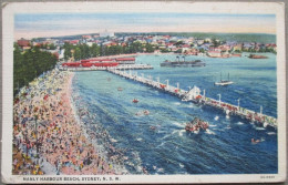 AUSTRALIA SIDNEY MANLY HARBOUR BEACH BRIEFKAART POSTCARD ANSICHTSKARTE CARTE POSTALE CARTOLINA CARD - Melbourne