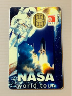 Mint Singapore NETS CashCard / Cash Card With Chip, NASA World Tour, Set Of 1 Mint & Expired Card - Singapore