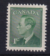 Canada: 1950   KGVI     SG424     1c       MH  - Neufs