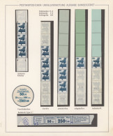Bundesrepublik - Rollenmarken: 1971/1973, Unfallverhütung, Umfangreiche Speziali - Rolstempels