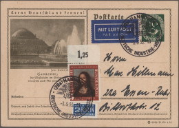 Bundesrepublik - Ganzsachen: 1949/1964, Partie Von 15 Gebrauchten/gestempelten G - Sonstige & Ohne Zuordnung