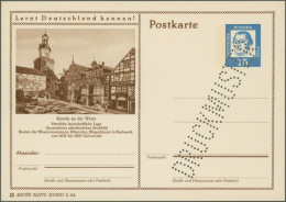 Bundesrepublik - Ganzsachen: 1950/2005 (ca.), Partie Von Ca. 120 Meist Gebraucht - Otros & Sin Clasificación