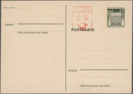 Bundesrepublik - Ganzsachen: 1971/1990, Spezial-Sammlungspartie Von 19 Provisori - Other & Unclassified