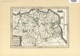 Landkarten Und Stiche: 1580/1820 (ca). Bestand Von über 130 Alten Landkarten, Me - Geographie