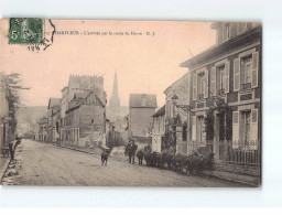 HARFLEUR : L'Arrivée Par La Route Du Havre - Très Bon état - Harfleur