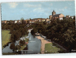 LUSIGNAN : La Plage Et L'Eglise - état - Lusignan