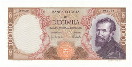 10000 LIRE BANCA D'ITALIA MICHELANGELO MEDUSA 27/11/1973 QFDS - Otros & Sin Clasificación