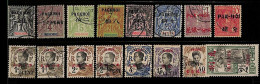 ZA0068b - French Colonies  PACKHOI Indochine - Lot 16 Of USED  STAMPS - Gebruikt