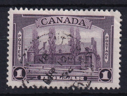 Canada: 1937/38   Chateau De Ramezay   SG367    $1    Used - Oblitérés