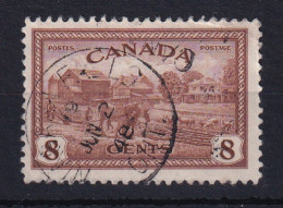 Canada: 1946/47   Peace - Re-conversion   SG401    8c    Used - Gebraucht