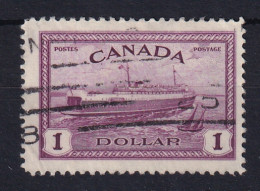 Canada: 1946/47   Peace - Re-conversion   SG406    $1    Used - Gebraucht