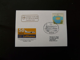 Vol Special Flight Frankfurt Koln For 50 Years Of Lufthansa 2005 - Cartas & Documentos