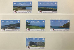 Alderney 2008 Landscapes  ~ MNH Set ~ 25 Years Of Alderney Stamps - Alderney