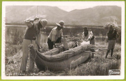 Af1471 - BOLIVIA - Vintage Postcard - La Paz - Lago Titicaco - Ethnic - Bolivia