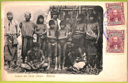 Af1472 - BOLIVIA - Vintage Postcard - Indos Del Gran Chaco - Bolivië