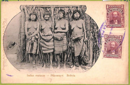 Af1474 - BOLIVIA - Vintage Postcard - Pilcomayo - Indios - Bolivie