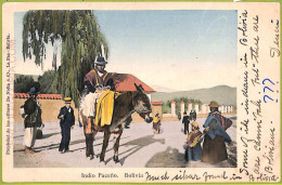 Af1476 - BOLIVIA - Vintage Postcard - Indios Paceno - Bolivien