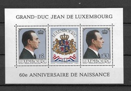 1981 MNH Luxemburg, Postfris** - Blocks & Sheetlets & Panes