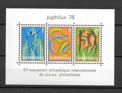 1978 MNH Luxemburg, Postfris** - Blocks & Sheetlets & Panes