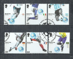 UNITED KINGDOM 2005 - WORLD CUP FOOTBALL CHAMPIONSHIP - CPL. SET - USED OBLITERE GESTEMPELT USADO - Motorräder