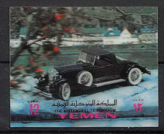 Yemen Royaume (kingdom) - 4228b/ N°1071  Voiture Véteran 3d Stamps Cars  Neuf ** MNH - Yémen