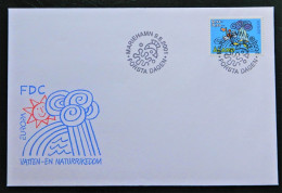 Åland FDC 2001 Europa CEPT - Water, A Natural Treasure, MiNo 191 - Aland