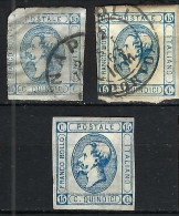 ITALIE Ca.1863: Lot D' Obl. Et Neuf(*) - Usados