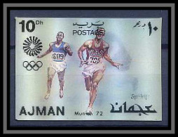 0192/ Ajman ** MNH Michel N°1437 Hockey Running Jeux Olympiques (olympic Games) Munich 1972 3d Stamps Timbres 3d  - Hockey (su Erba)