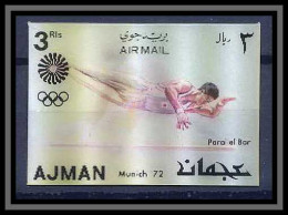 0194/ Ajman ** MNH Michel N°1441 Gymnastique Parallel Bars..jeux Olympiques (olympic Games)  - Gymnastik